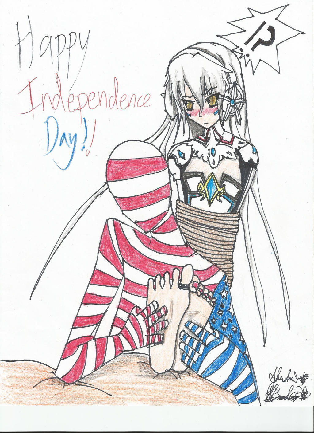 Happy Independence Day - Eve Tickled