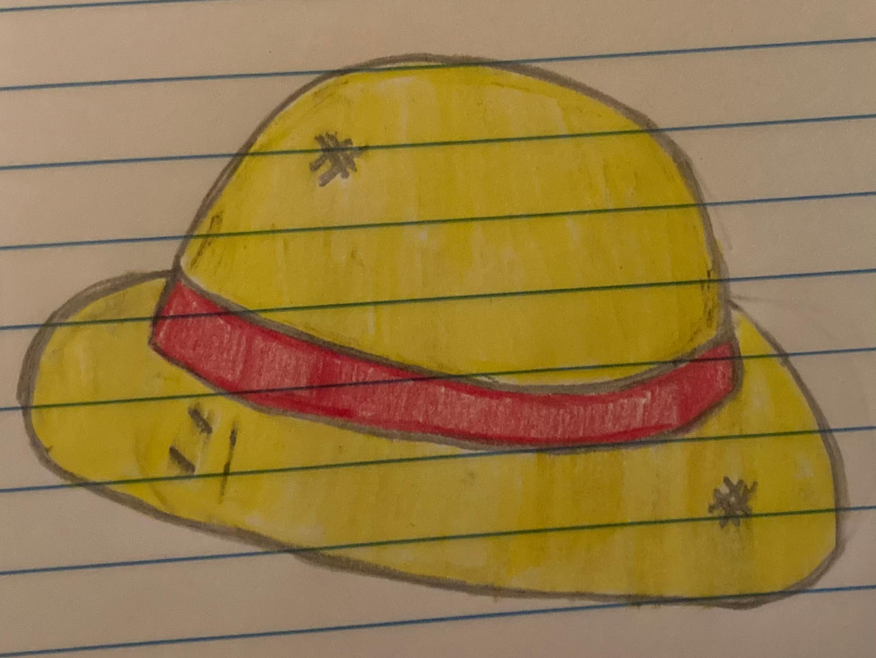 Luffys straw hat by Mudstorm15 on DeviantArt
