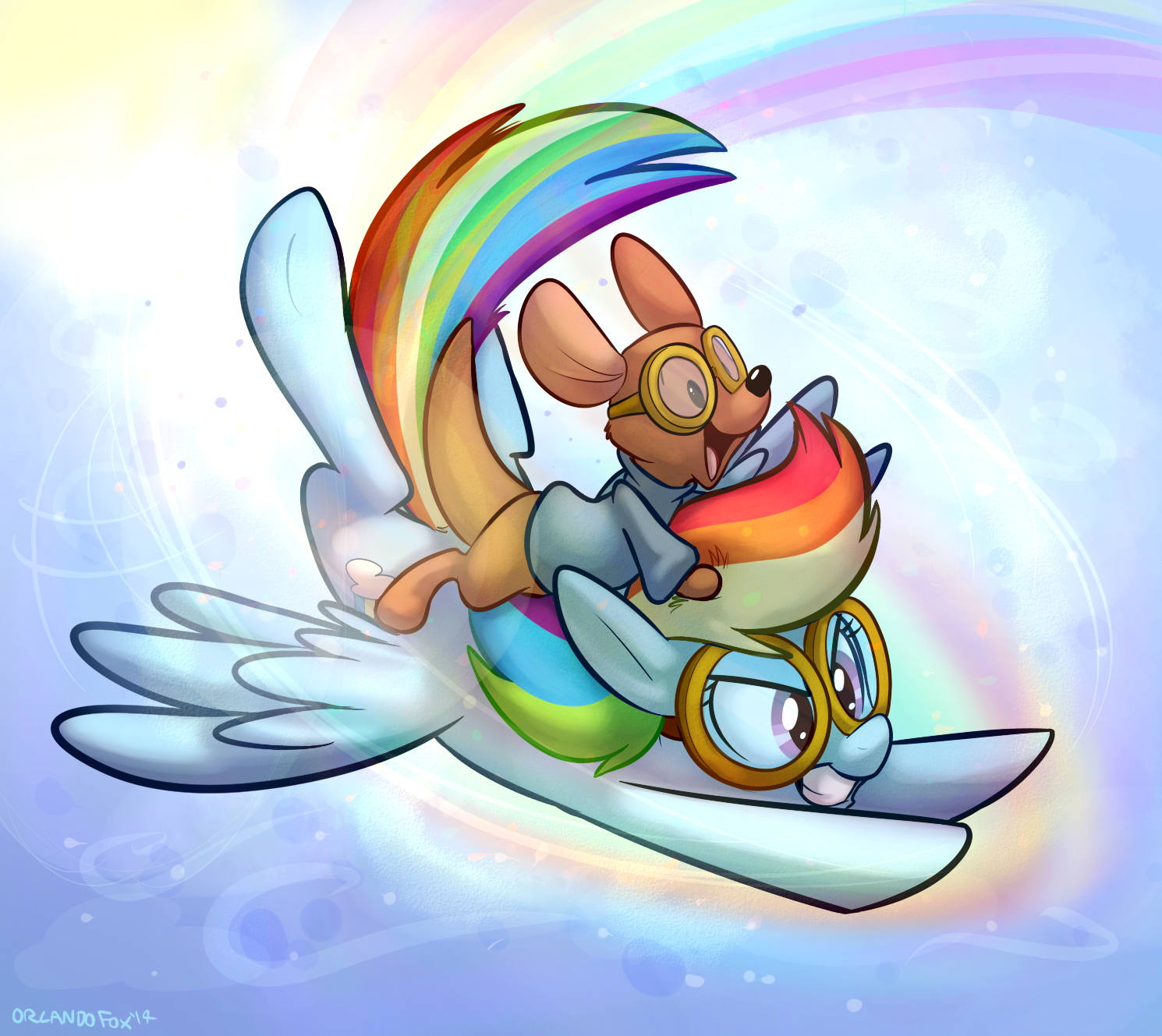 Rainbow Roo