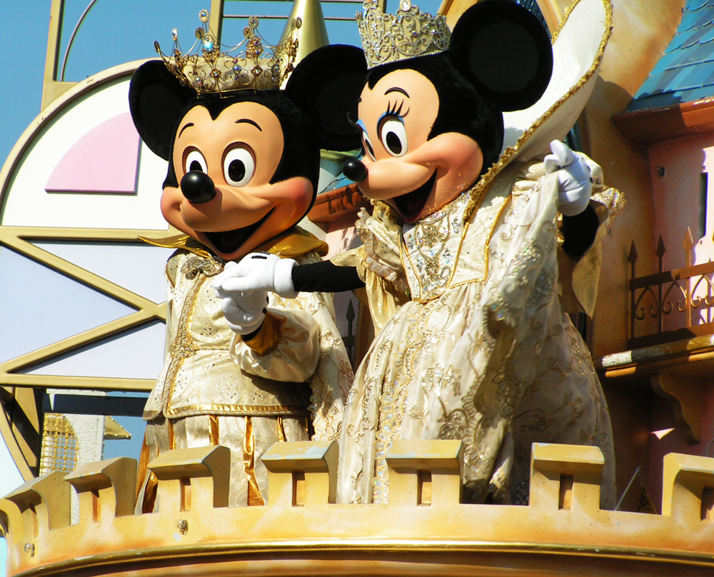 Disneyland Mickey and Minnie