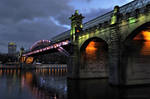 walking Andreevsky bridge by Lyutik966