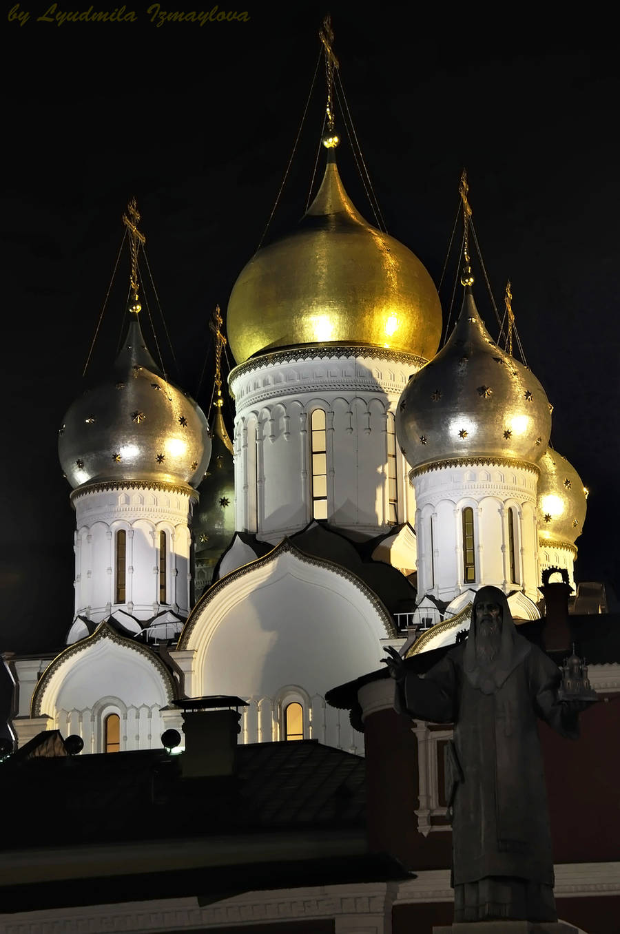 domes of Zachatievsky monastery by Lyutik966