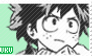 stamp - izuku midoriya