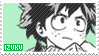 stamp - izuku midoriya