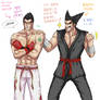 tekken tag2 kazuya and heihachi