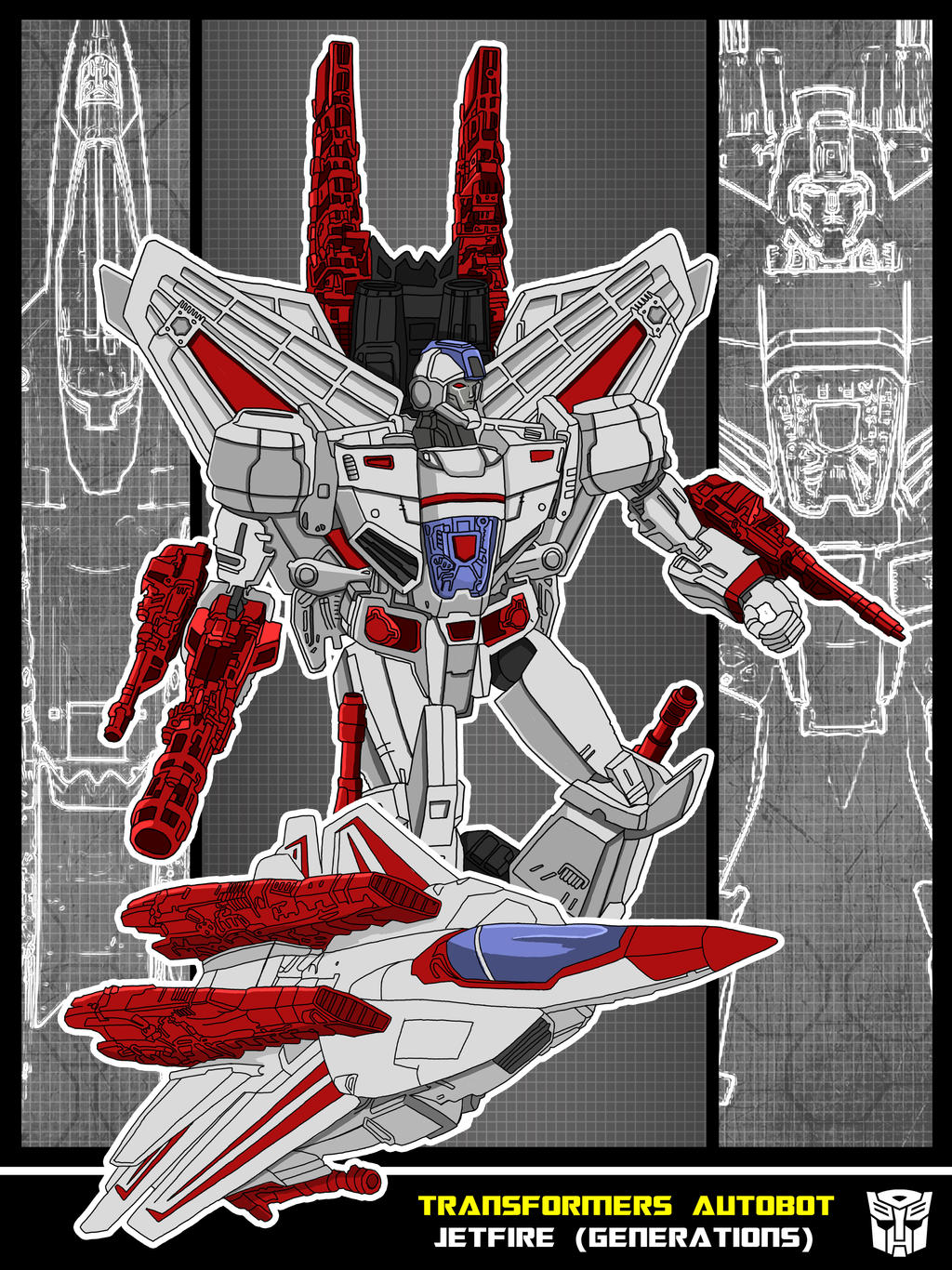 Jetfire Drawing Transformers Jetfire (Generations) by archaznable30 on DeviantArt