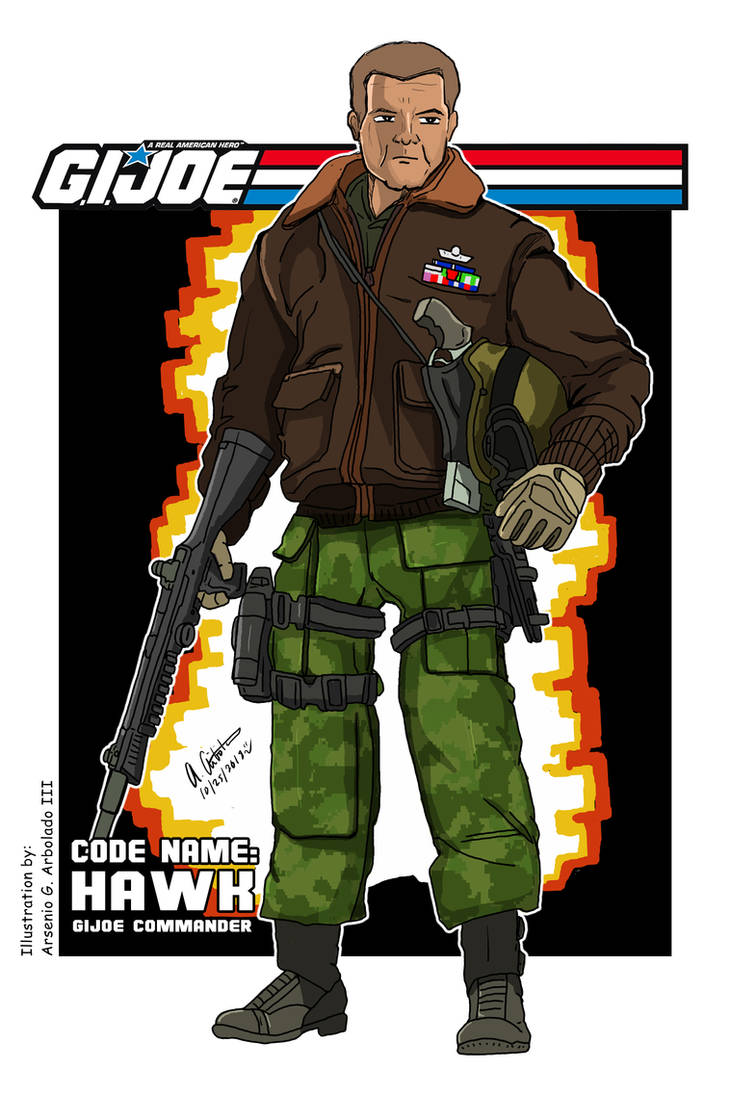 GiJoe General Hawk by archaznable30 on DeviantArt