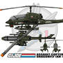 GiJoe Dragonfly XH-1 Assault Helicopter