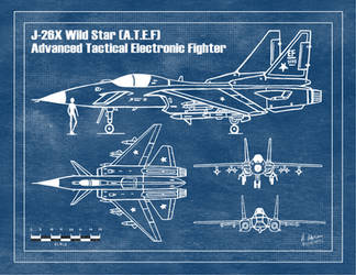 J-26X Wild Star (ATEF) Adv. Tactical Elec. Fighter