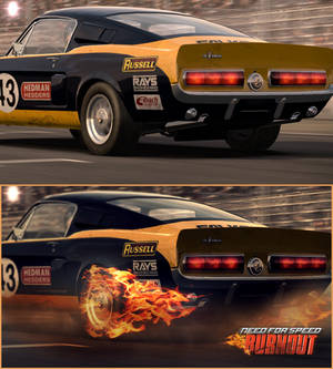 Need for speed : burnout (the shelby)