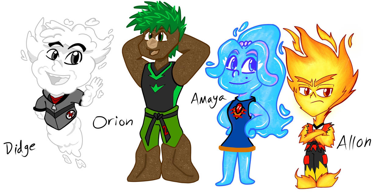 Elementalz Z-Force Elemental by ArkhamKnightXD on DeviantArt