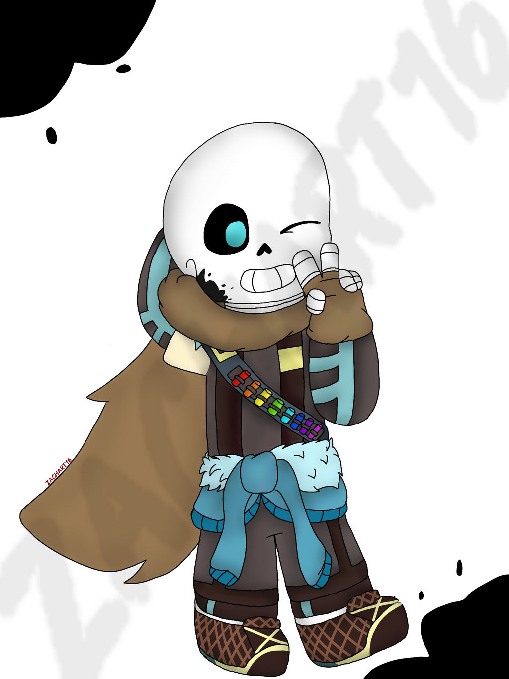 Ink Sans by zachart16 on DeviantArt