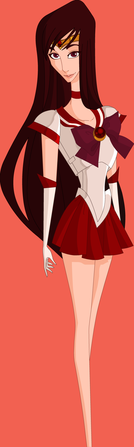 sailor mars disney style