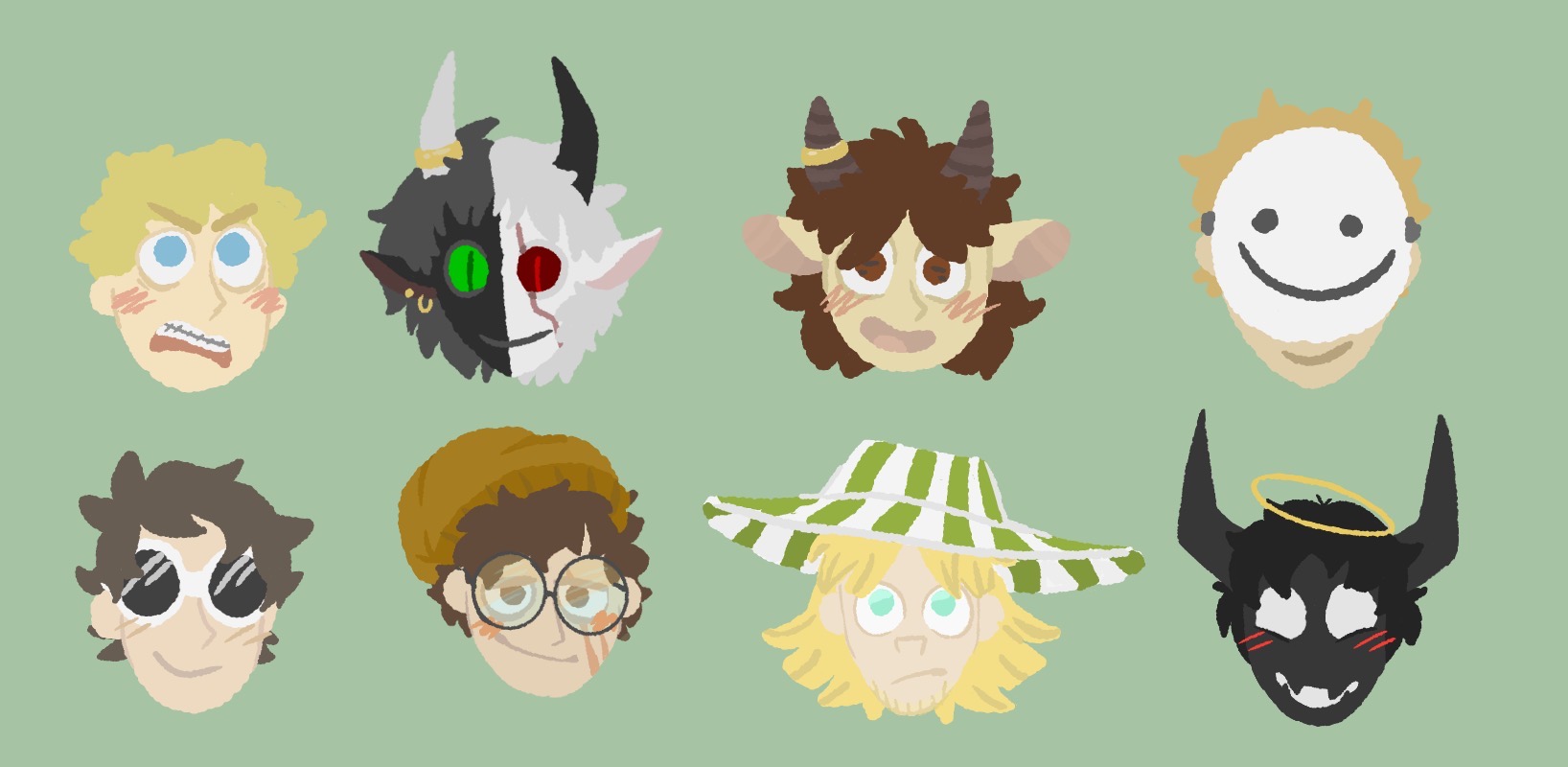 Dream SMP members by KaliaCant on DeviantArt