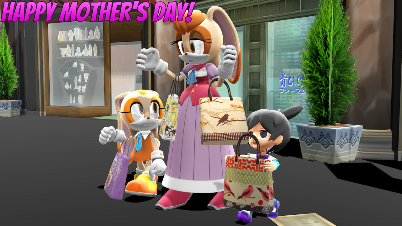 Rabbit Family Mother's Day Trip by TheHomingBlueStar on DeviantArt