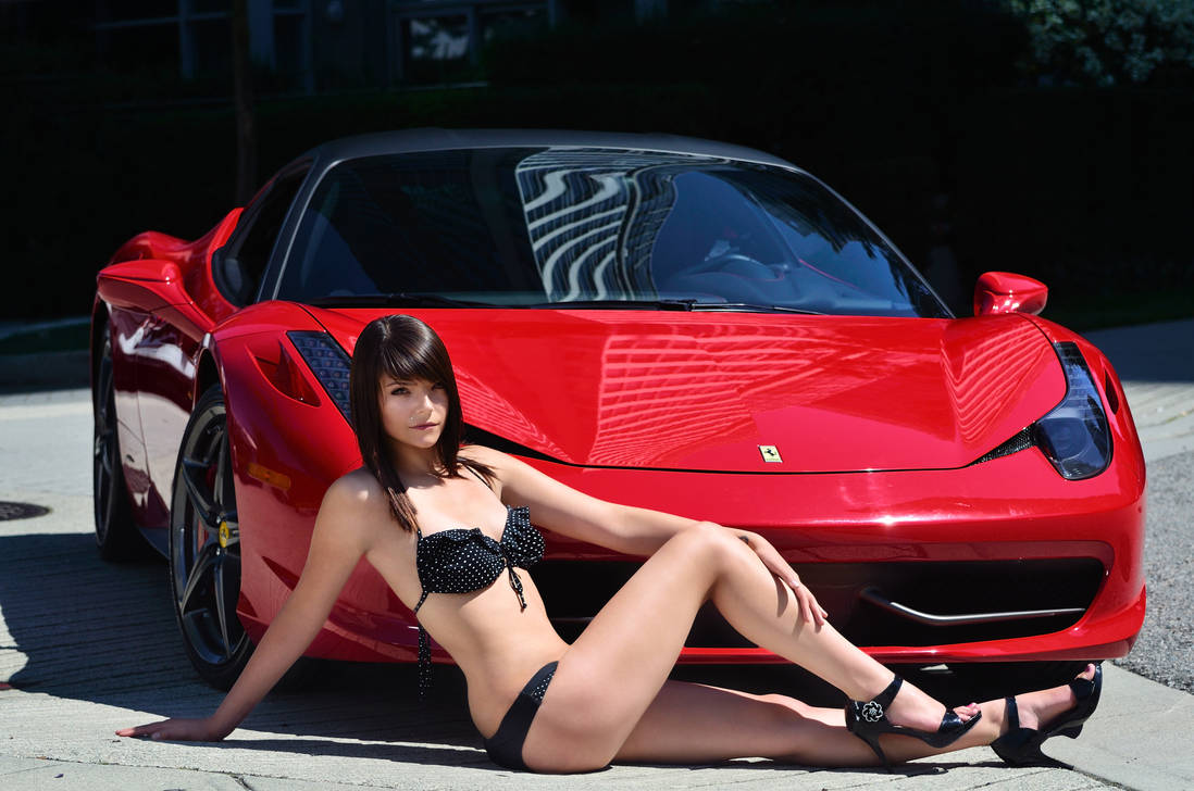 Ferrari f40 и телки