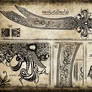 Tattoo Arabic: Sword of Ali the Zulfiqar