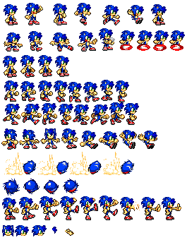 Sonic sprite animation