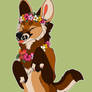 Flower dog