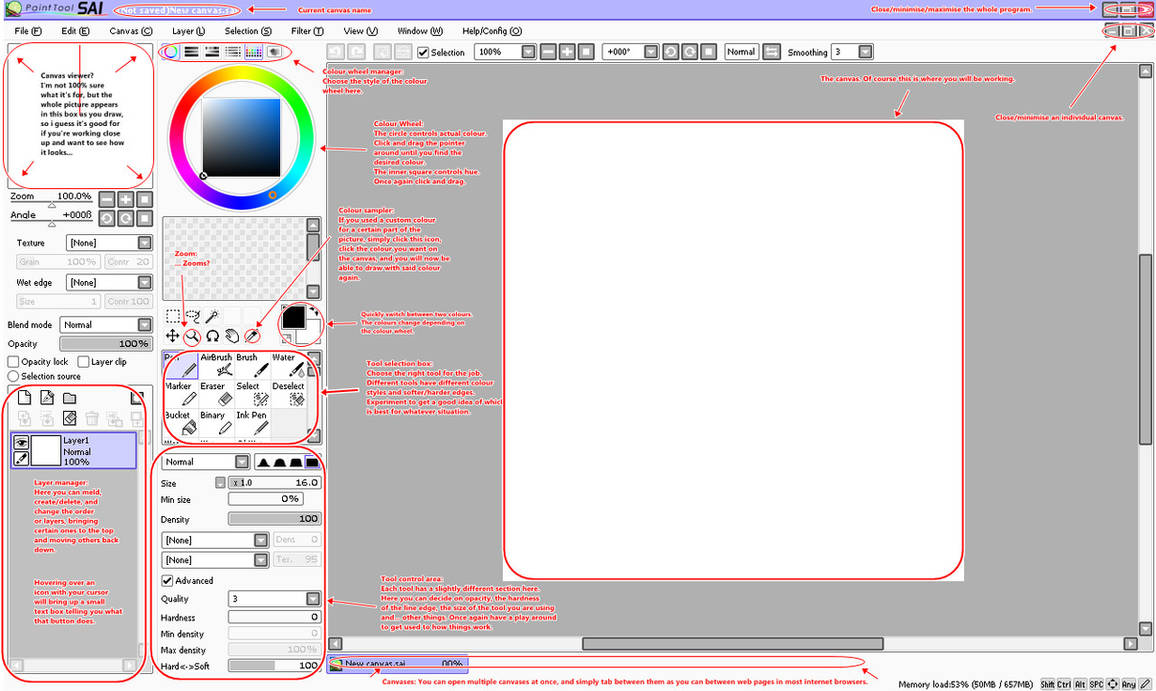 A Basic Introduction to SAI by MegamiMao on DeviantArt