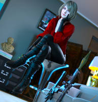 Ashly Wong RE6 by AHD3D