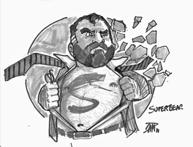 DAILY SKETCH SUPERBEAR