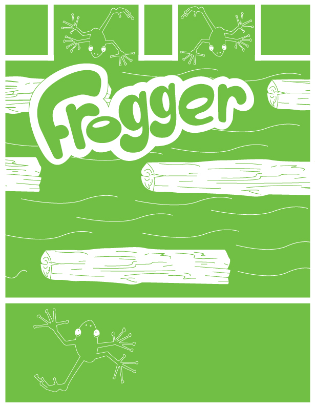 ArcadeRebirth Posters- Frogger