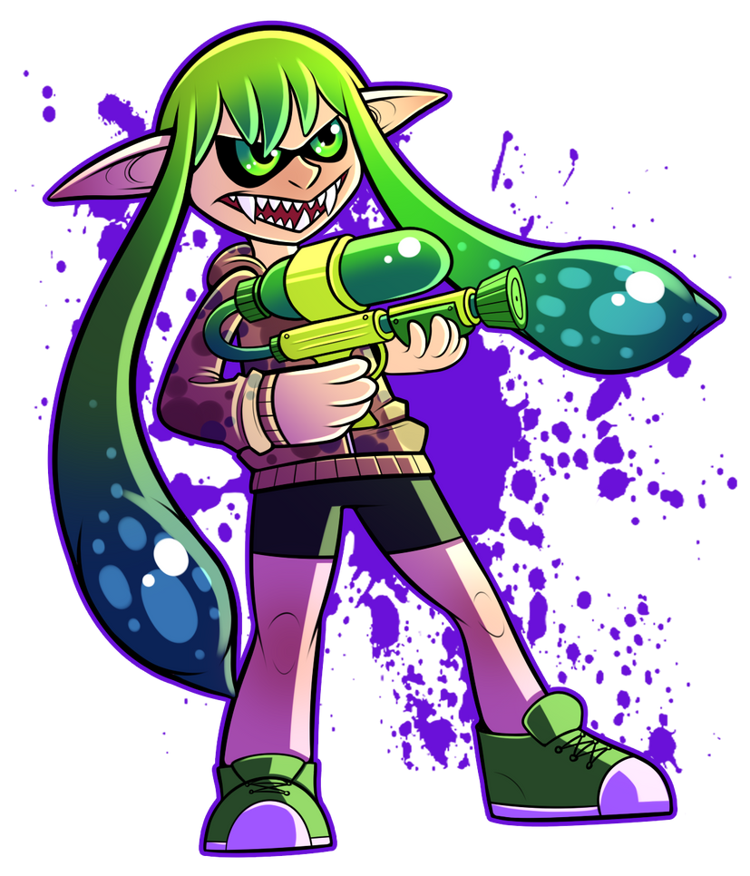 Inkling by kaijubrainsDA on DeviantArt