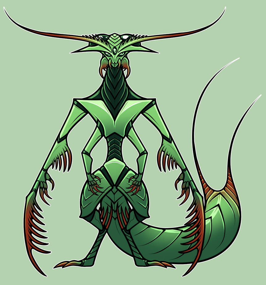 Insectoid Creature by kaijubrainsDA on DeviantArt