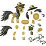 Daring Do body parts