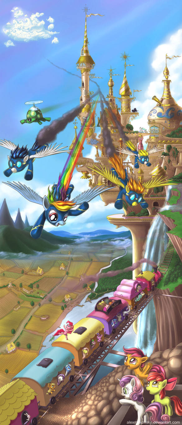 New Version of My Little Canterlot by alexmakovsky