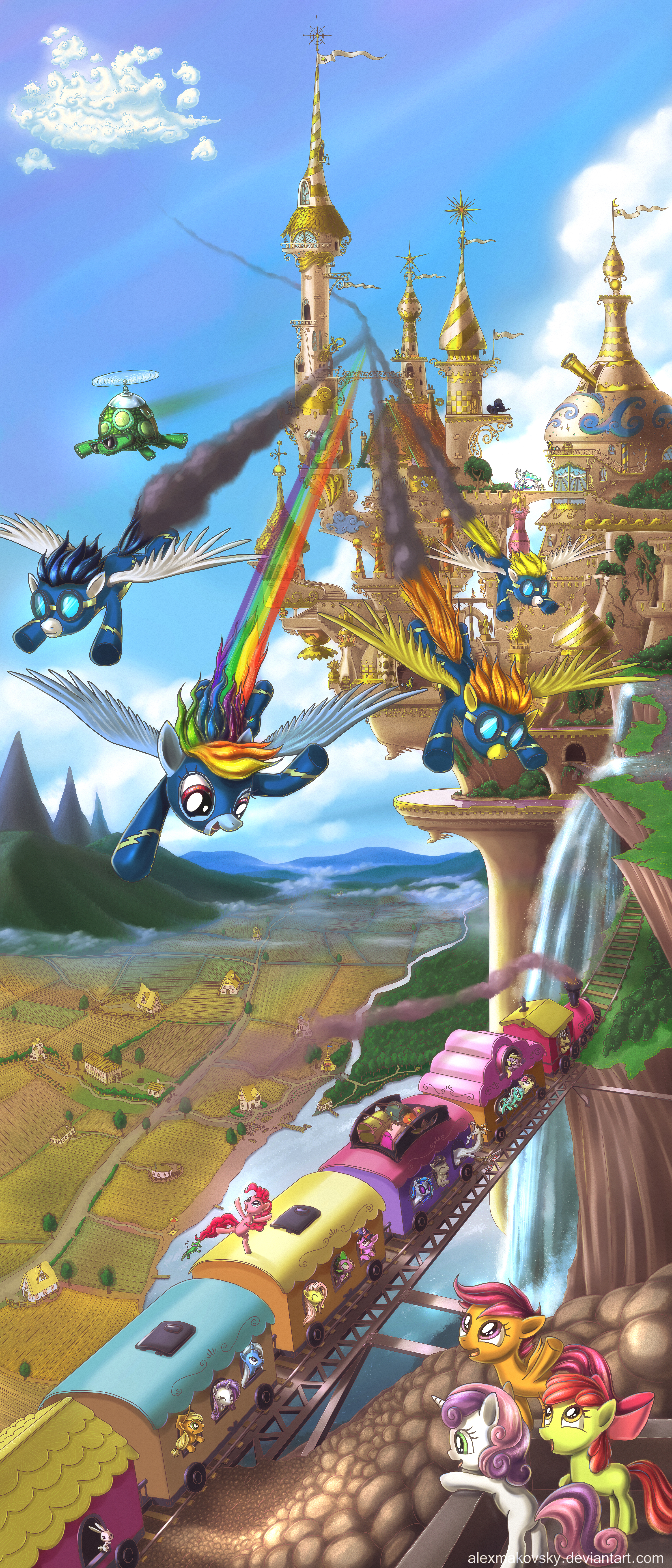 New Version of My Little Canterlot by alexmakovsky