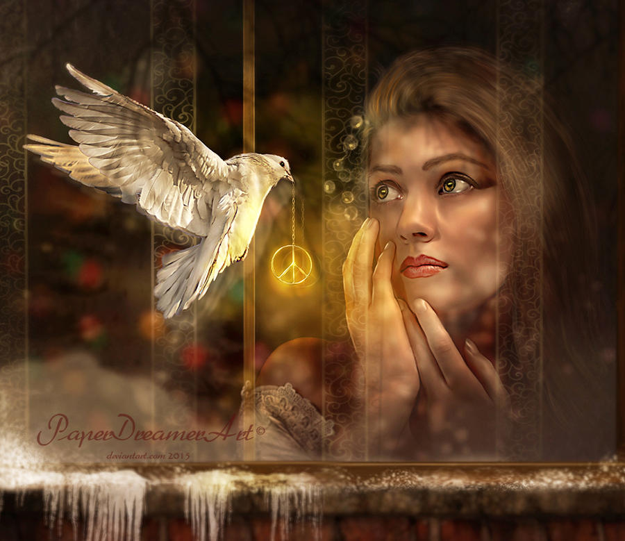 Peace On Earth by PaperDreamerArt Peace On Earth by PaperDreamerArt