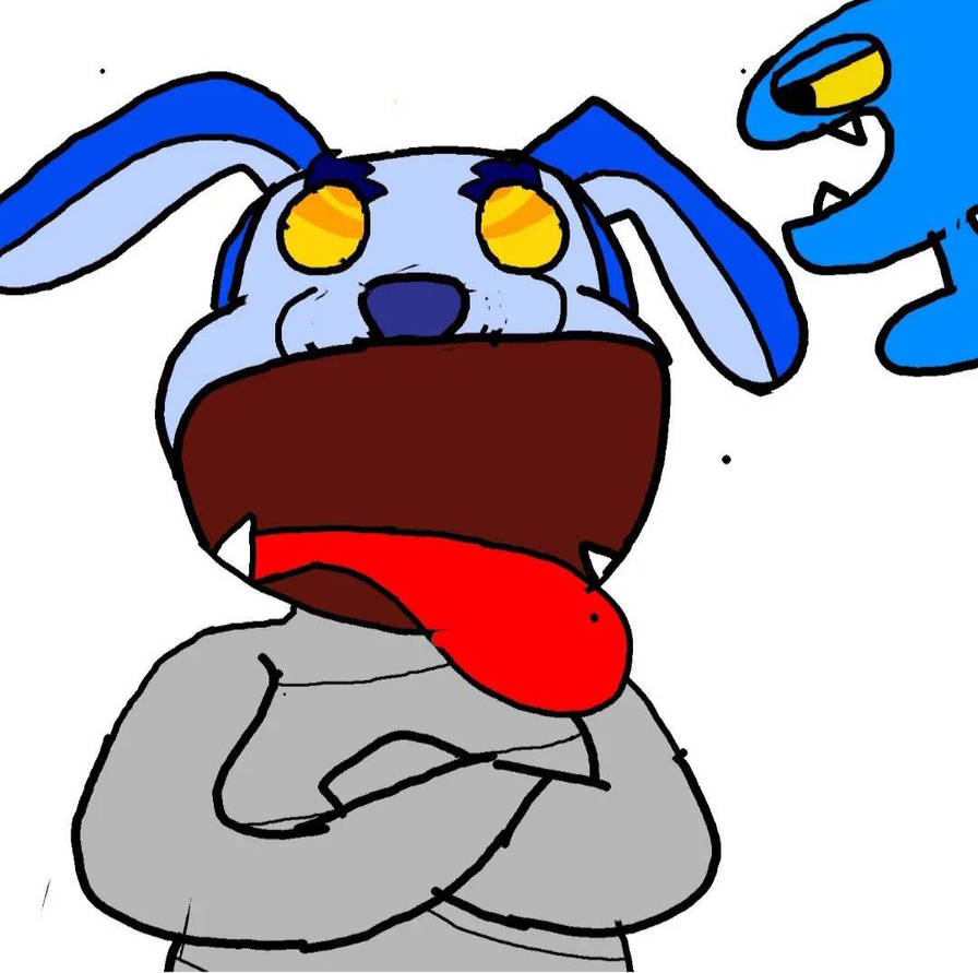 Old drawing of Ripper roo and the happy rave devil by Z-the-artist2004 ...
