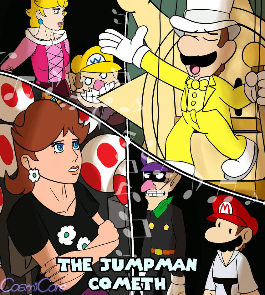 Jampockets Deviantart The Jumpman Cometh cover by PocketsLeLockets on DeviantArt