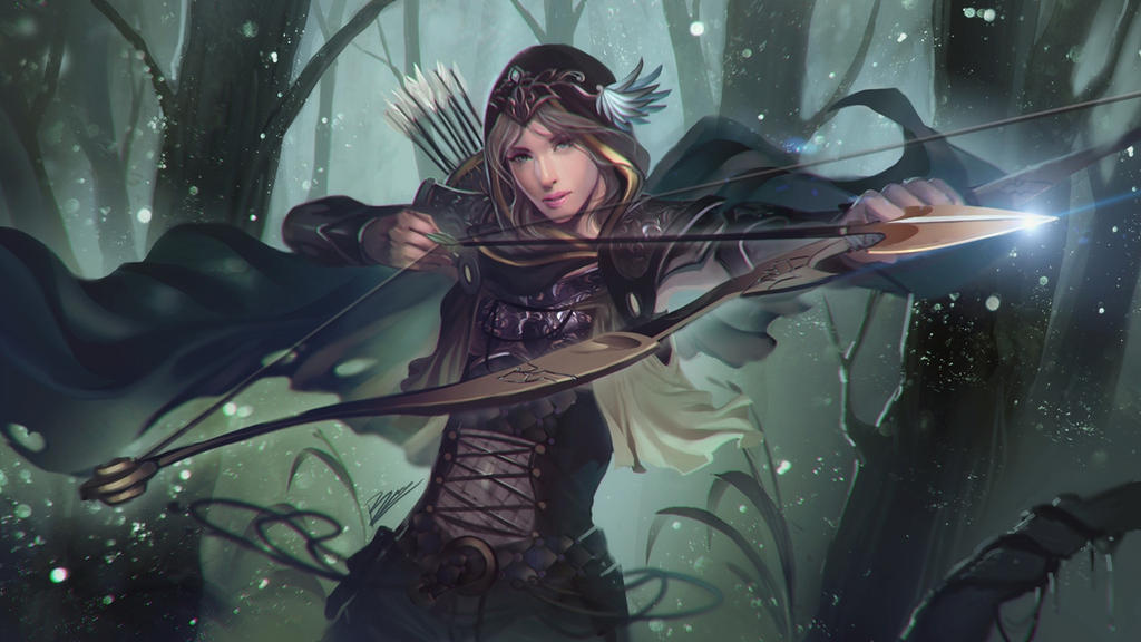comm: rise of runesmith ranger by BramastaAji on DeviantArt