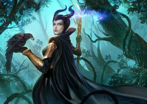 maleficent X loki