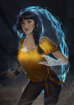 darkness in her reach