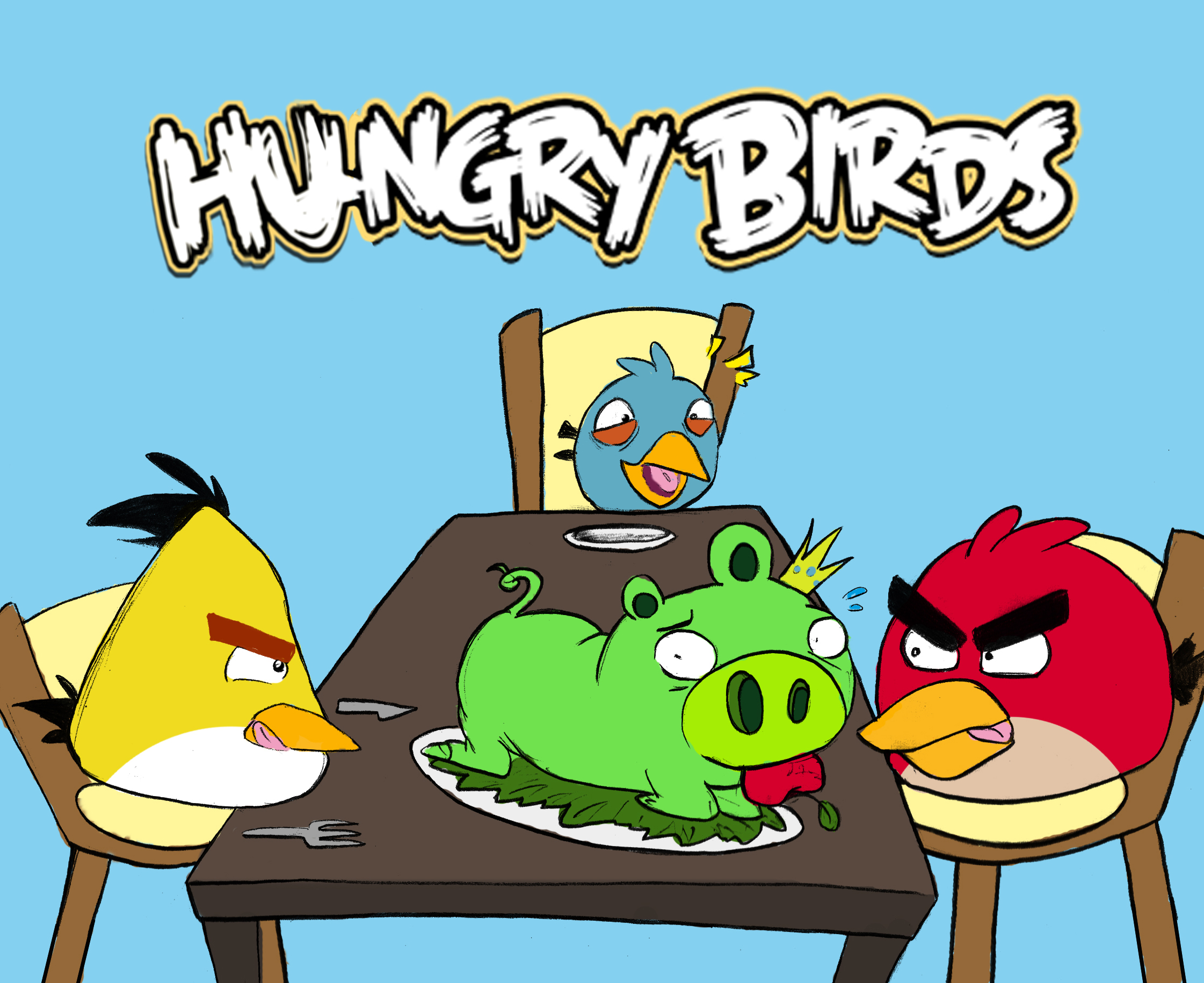 Hungry bird. Энгри хэнгри. Hungry Birds. Hungry Birds персонажи.
