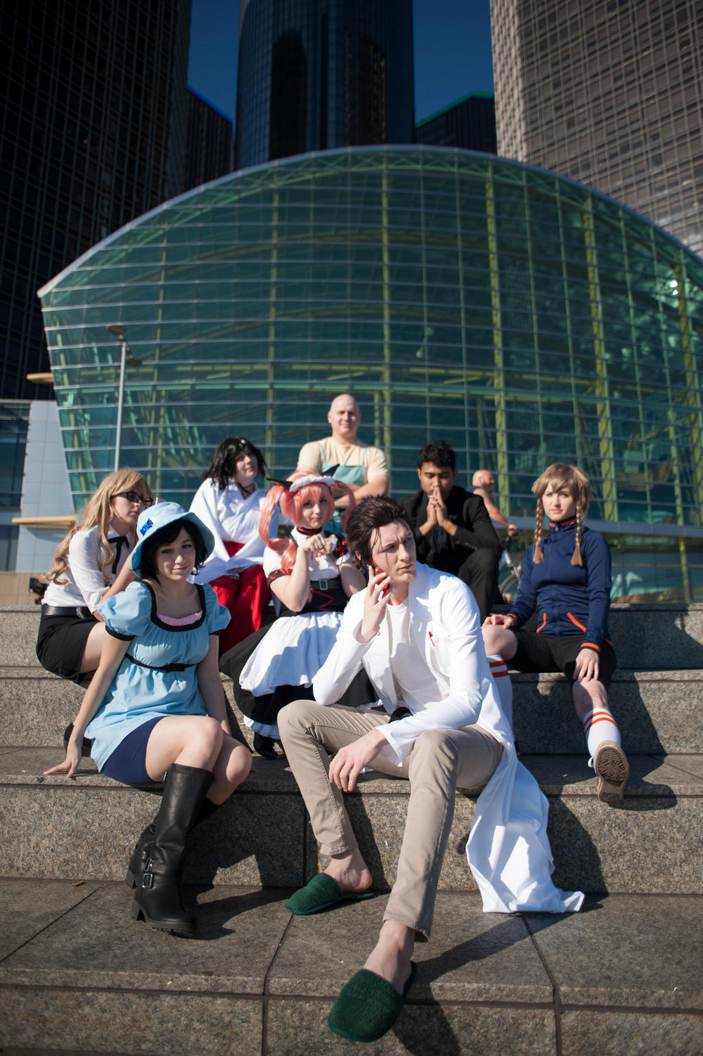 The Cast of Steins:Gate