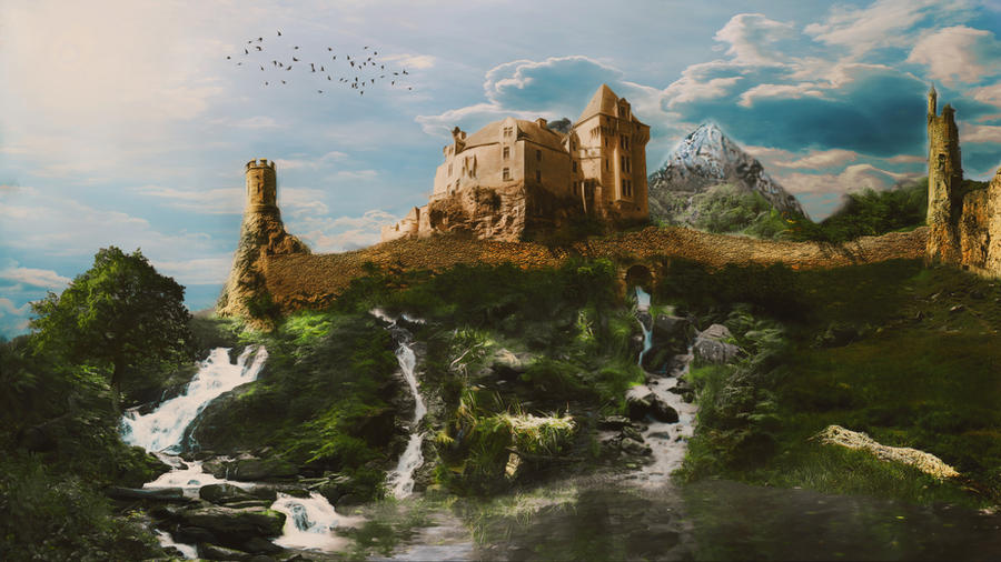 Castle on Hill by TR-Editing Castle on Hill by TR-Editing