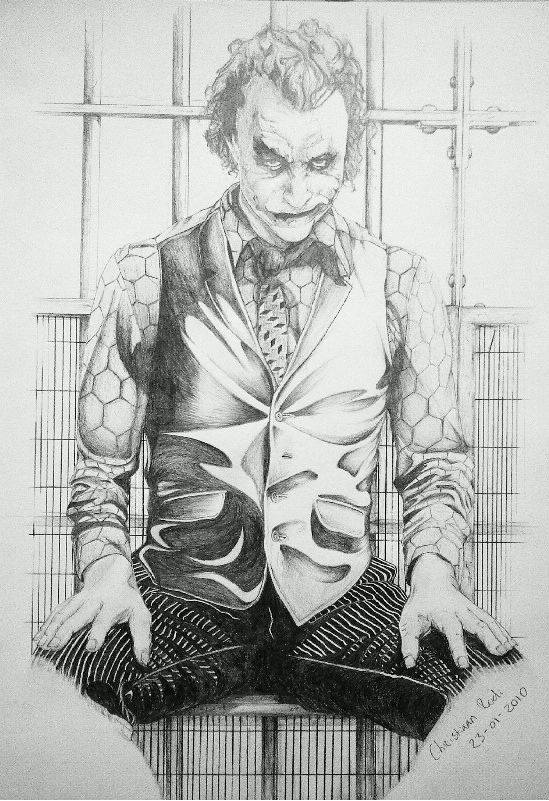 Joker Drawing 23-01-2010