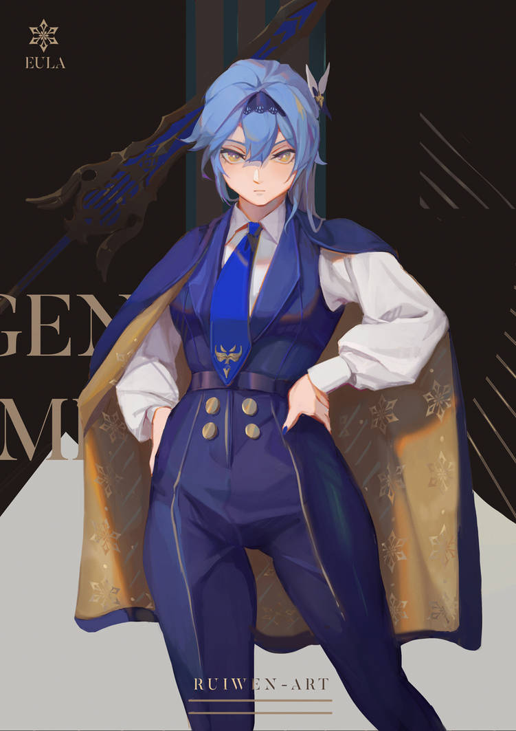 Eula by Ruiwen-art on DeviantArt