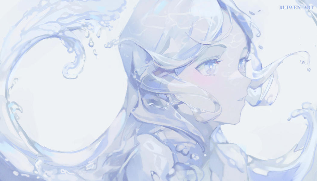 water by Ruiwen-art on DeviantArt