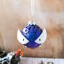 Shiny Gastly Christmas Ornament