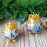 Steampunk Togepi Christmas Ornament