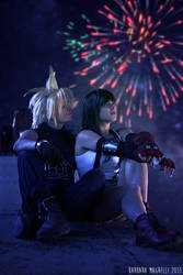 Cloud and Tifa - The Promise