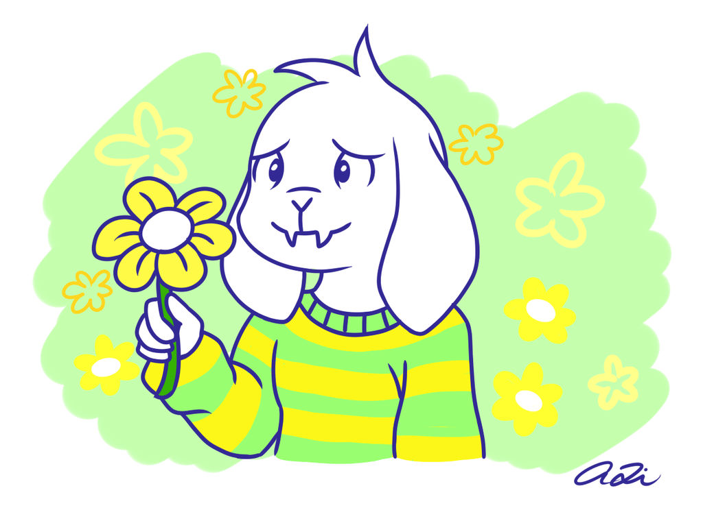 Asriel by Andreaigaku on DeviantArt