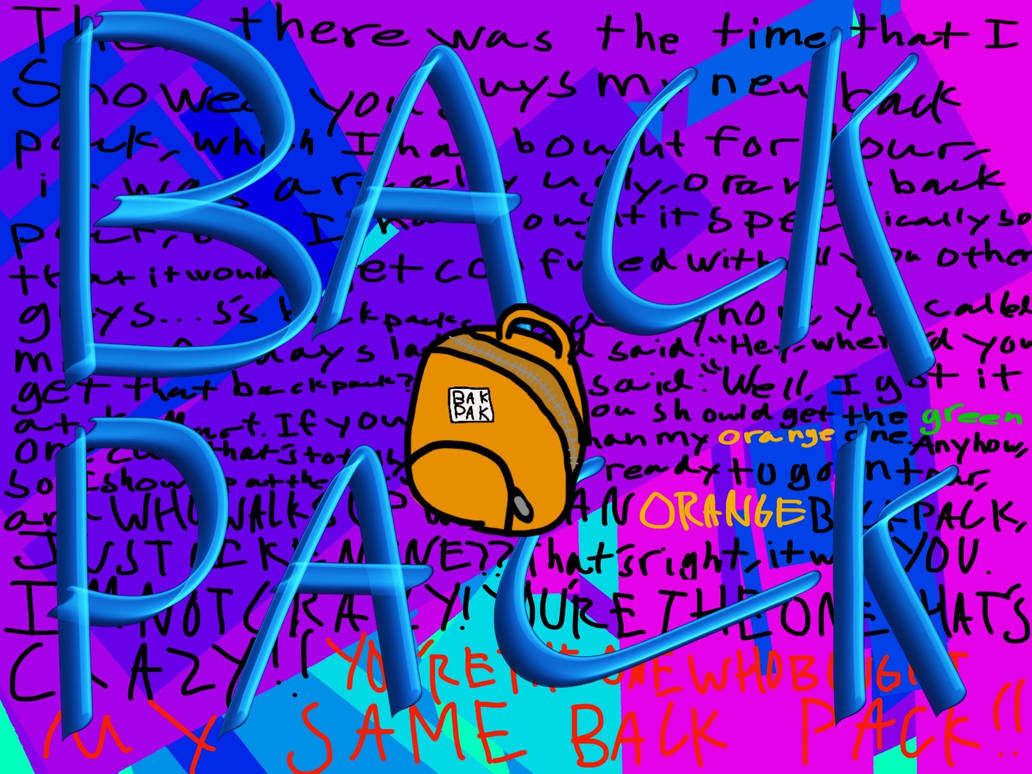 The Backpack Song by nerfherder4life on DeviantArt