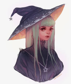 witch doodle